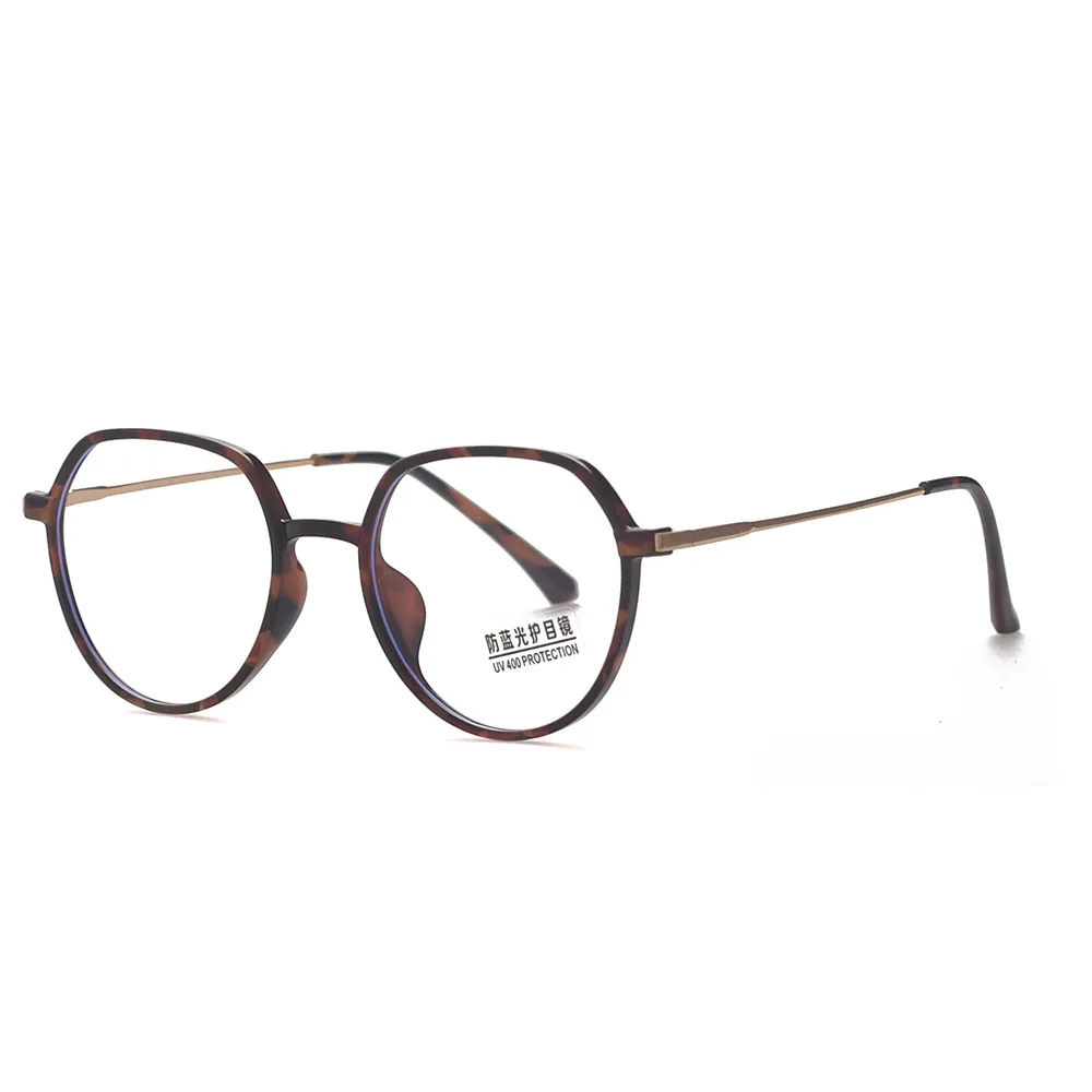 

Модные очки TR90 в металлической оправе с защитой от сисветильник, мужские ретро-очки