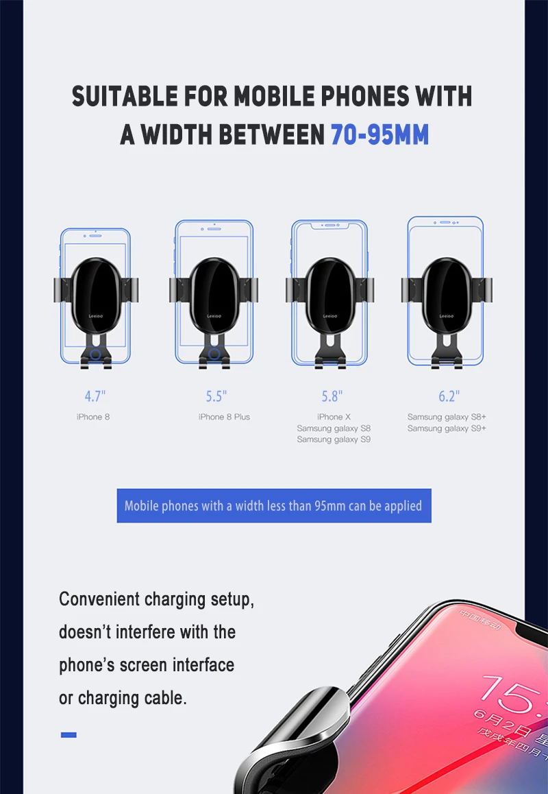 NVTECH Gravity Автомобильный держатель для телефона для автомобиля CD слот держатель для телефона Подставка для iPhone huawei samsung S10 металлический мобильный держатель