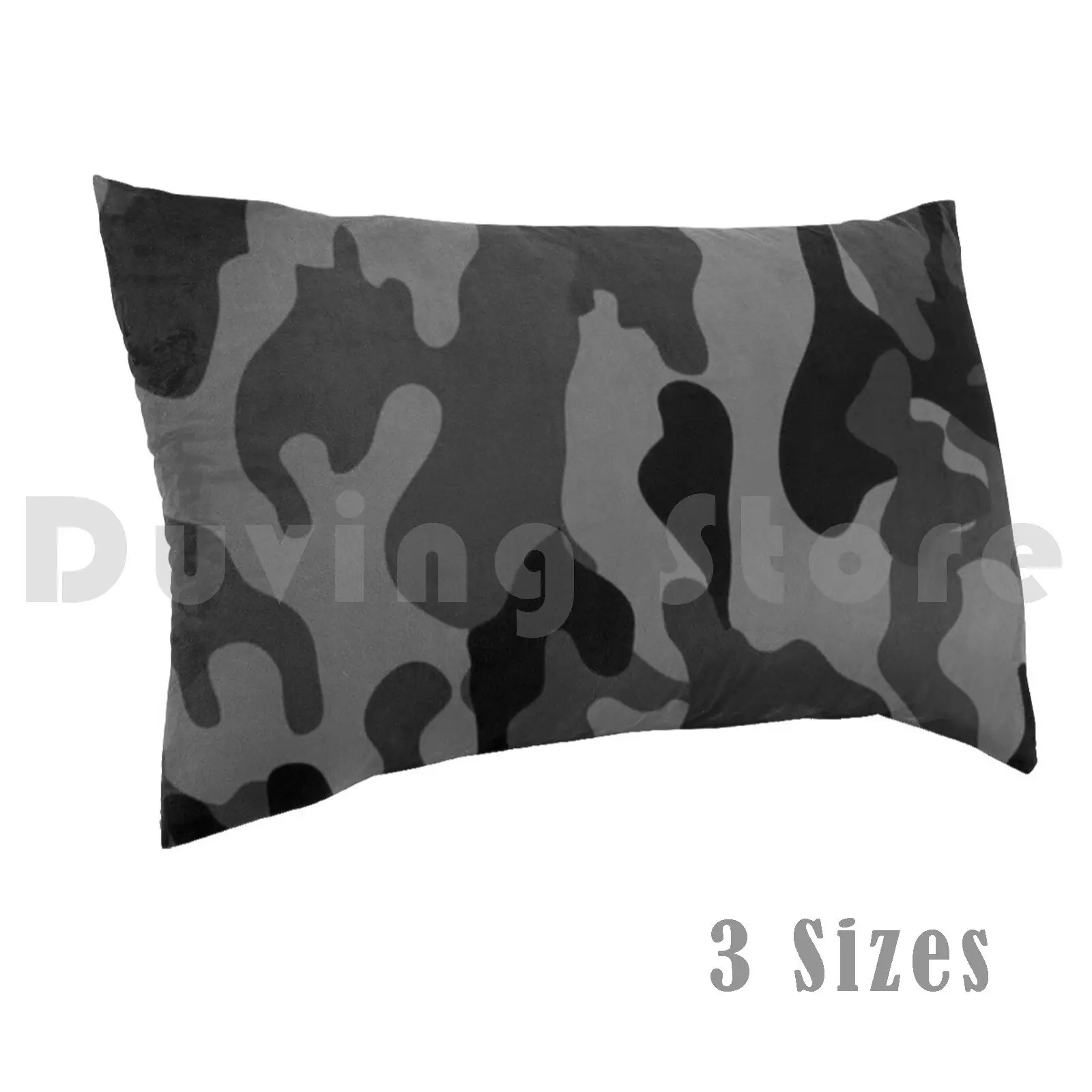 

Pillow Case Gray Camouflage 1603 A Cute Gray Camouflage