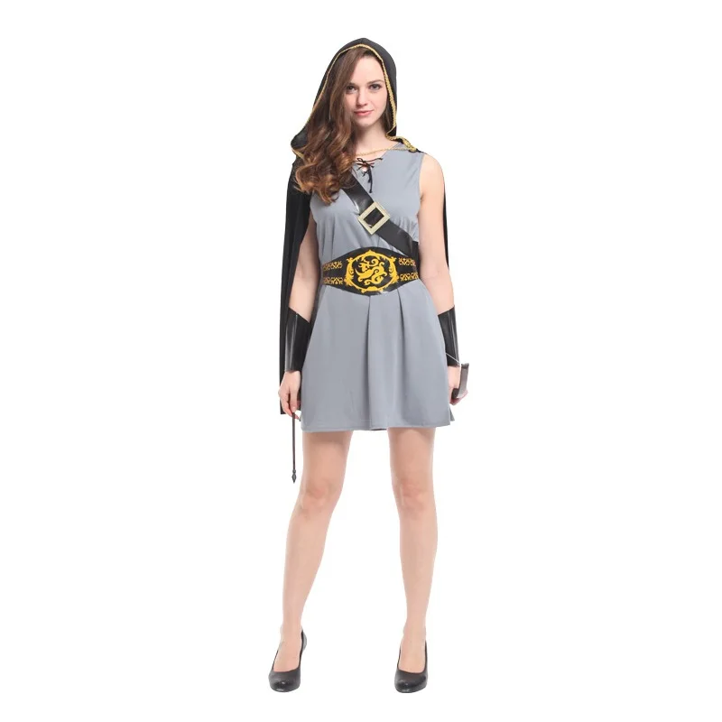 Индийская принцесса охотничья костюм для женщин Женский средневековый рыцарь
