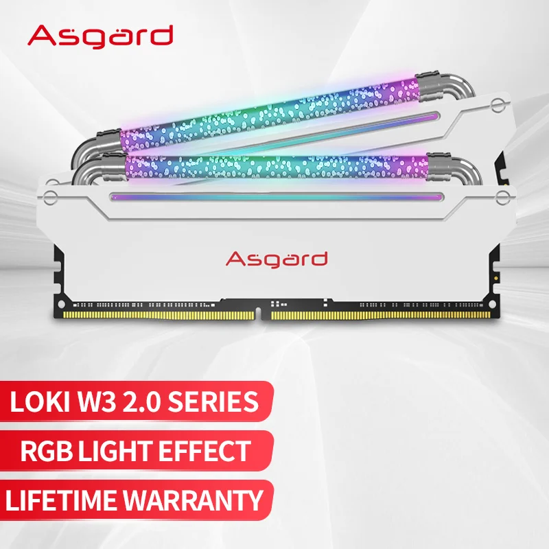Оперативная память Asgard RGB DDR4 16Gx2 3600 МГц 4000 W3 2 0 серии ddr4 двухканальная Память DIMM для