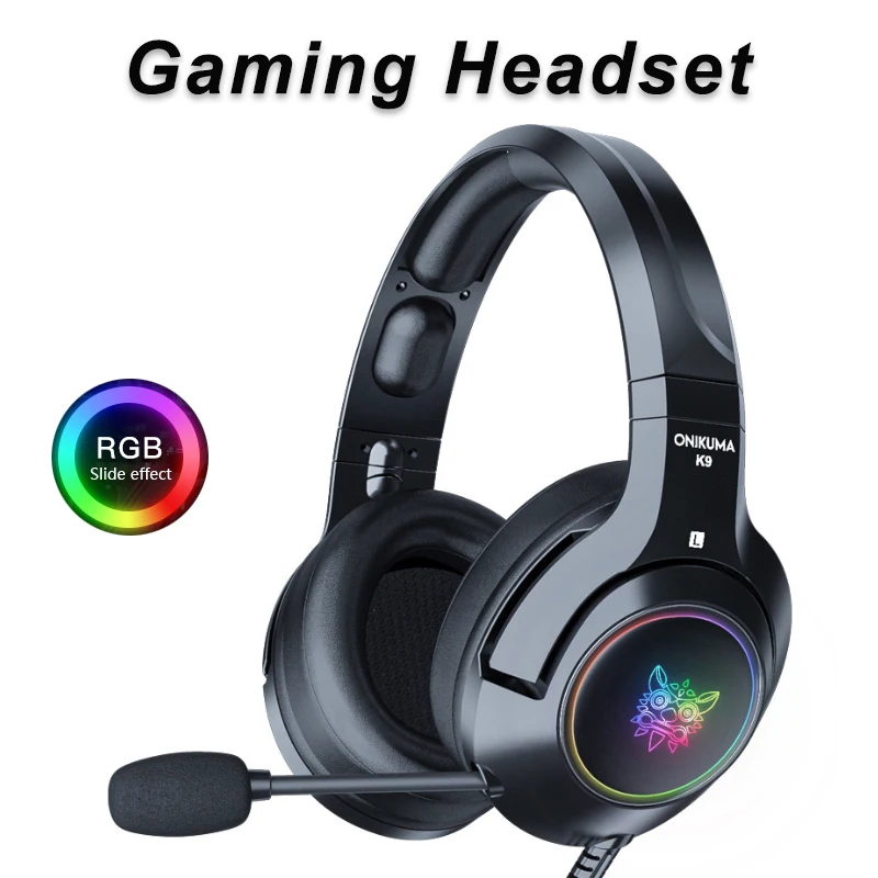 

Проводная игровая гарнитура, наушники с объемным звуком и глубокими басами, стереонаушники Casque с микрофоном для игр, PS4, ПК, ноутбука