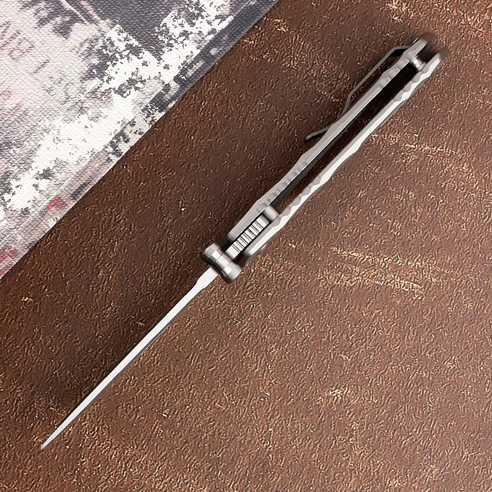 Рокстеди HIZEN TIC жира спереди японский высокого качества складной нож AUS10 лезвие