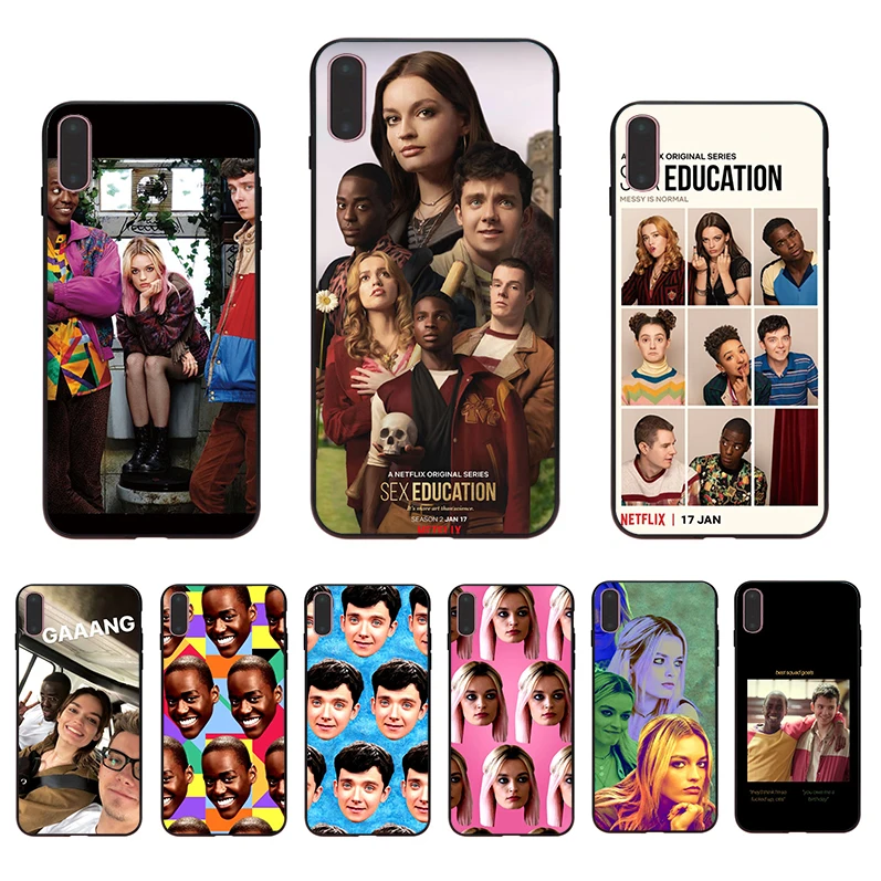 Мягкий чехол для телефона из ТПУ TV сериал секс образование iphone 11 pro max 8 7 6s 6 plus XR X XS 5