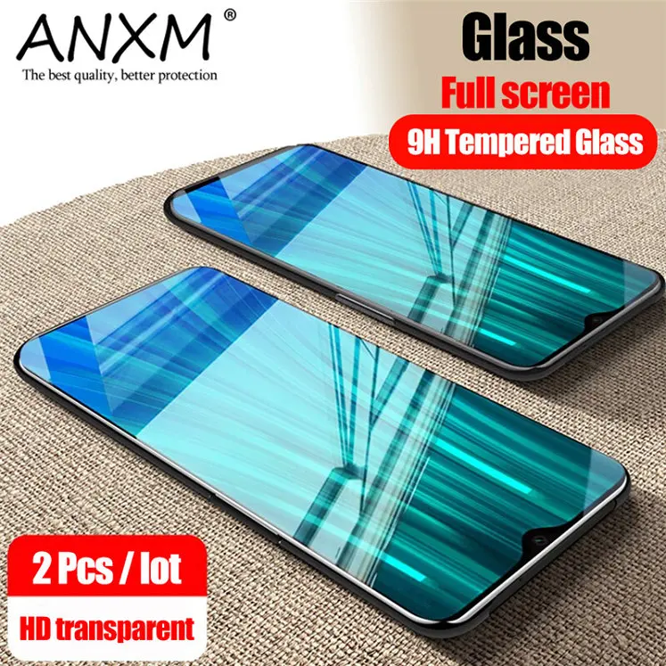 2PCS HD transparent 2 шт 9H закаленное стекло для Xiaomi redmi note 7 8 Pro защита экрана полное покрытие для redmi note 8 7 Pro стекло защитная пленка - Цвет: 2PCS HD transparent