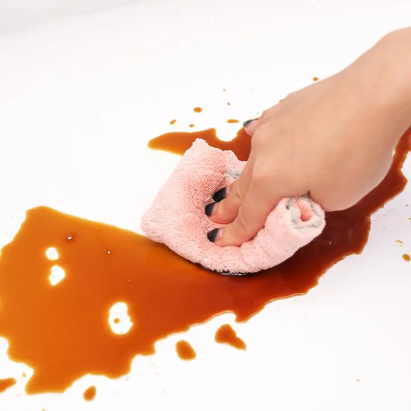 1 шт. тряпки для домашней уборки впитывающее бытовое полотенце посуды кухонные