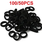 10050 шт. Однотонные эластичные резинки для волос для девочек, резинка, держатель для конского хвоста, резинка, головной убор, резинки для волос, аксессуары для волос для девочек, подарок