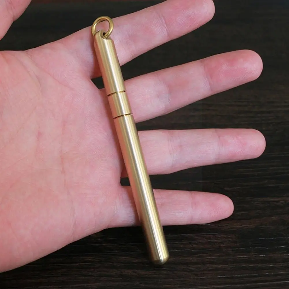 

Black Ink Explosion-proof Brass Handmade Signature Retro Pen Pen Water Pure Pen Pen Neutral B2j1