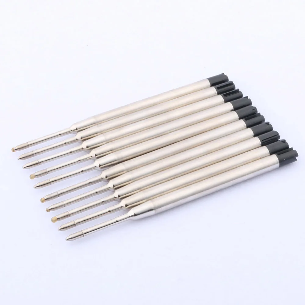 

10 шт. металлические черные шариковые ручки Jinhao ballpoint pen refill
