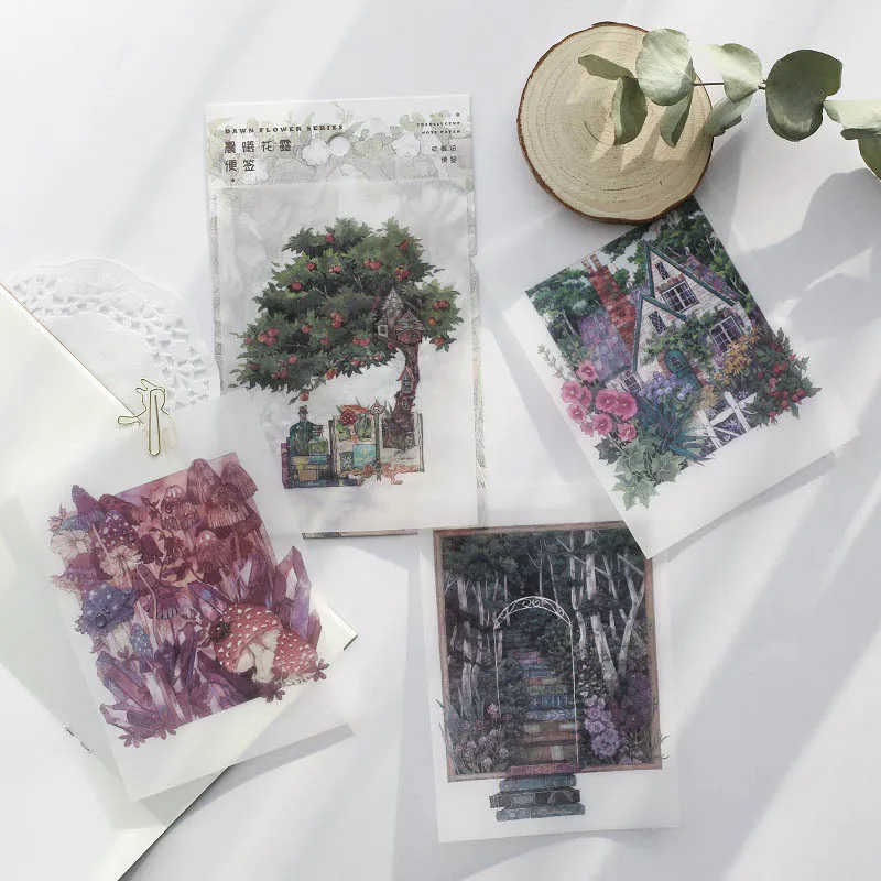 Mohamm 30 листов/упаковка лесной планеты креативный блокнот школьные принадлежности