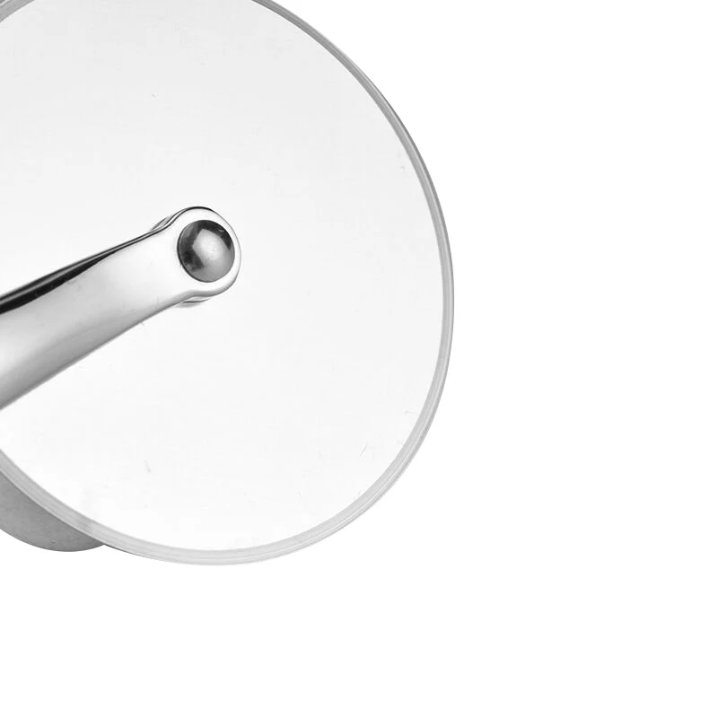 

Pizza Cutter Wheel Zinc Alloy Pizza Slicer Kitchen Tool with Thickening Handle DFK889