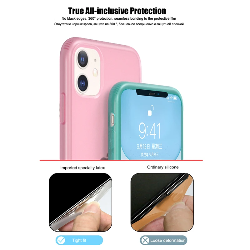 Для iPhone X Xs 11 Pro Чехол для MAX XR тонкий оригинальный жидкий латекс силиконовый