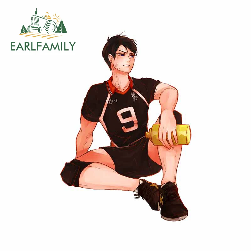 

EARLFAMILY 13 см x 9,2 см для Haikyuu Kageyama Популярная автомобильная наклейка s Авто кондиционер наклейка граффити наклейка пользовательская печать