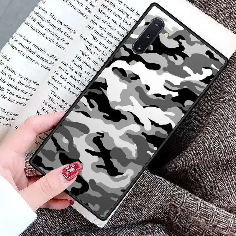 

Army Green Camouflage Phone Case For Samsung Galaxy S8 S9 S10 Plus S10E Note 3 4 5 6 7 8 9 10 Pro Lite cover