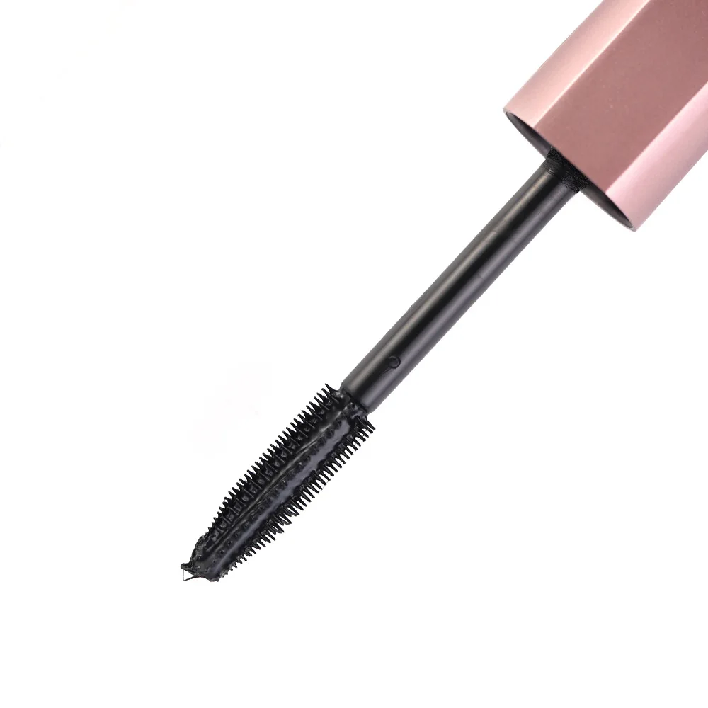 Силиконовая тушь для ресниц черная Удлиняющая густая наращивания Водостойкая