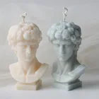 Форма для свечей, креативная силиконовая форма для духов Давида, форма для свечей, изготовление воска для свечи, пластырь для форма для шоколадного мыла, форма для торта