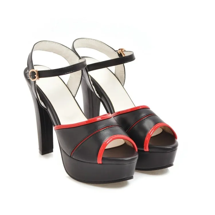 Женские летние сандалии на платформе большие размеры 9 10 11 12 Женская обувь