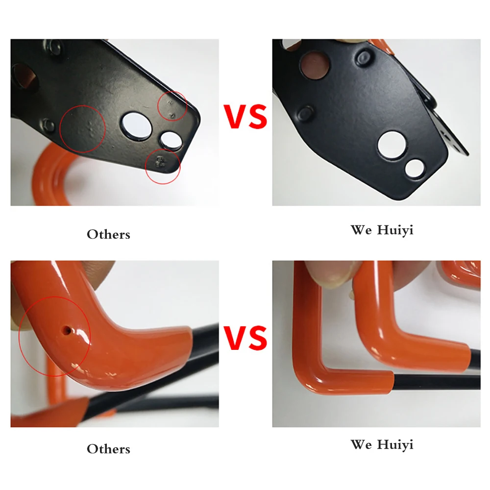 

1Set 8 Hook Sets Orange Warehouse Hook And Screw Installation Heavy Duty For Organizing Power Tools Holder Hook