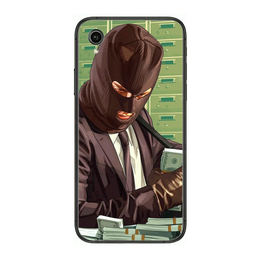 

Stylish Grand Theft Auto Style Phone Cases cover For VIVO X50 30 Y97 91 93 85 83 81 79 73 V 17 15 9 S7 U3X black Covers