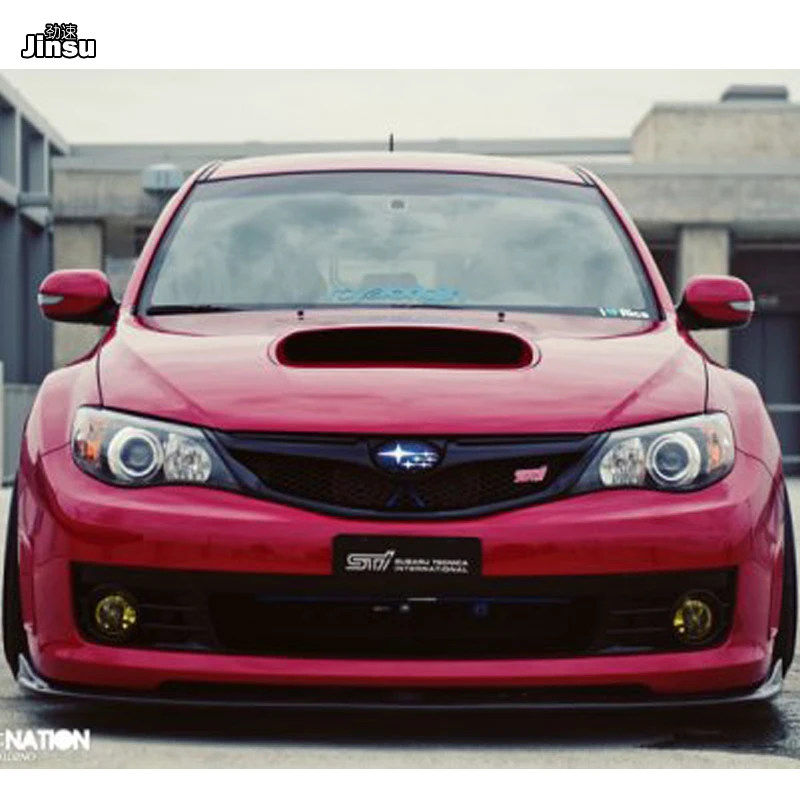 OEM Стиль Настоящее углеродное волокно передний бампер решетка для Subaru Impreza 10th 2.0R 2