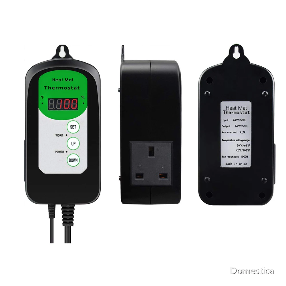 EU/US/UK Температура и Управление влажностью регулятор 220V прибор Цифровой Сенсор