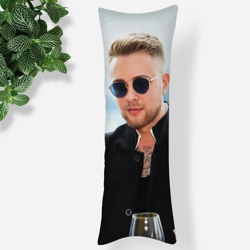 Чехол для подушки на заказ 3D с двусторонним принтом гладкая мягкая шелковая