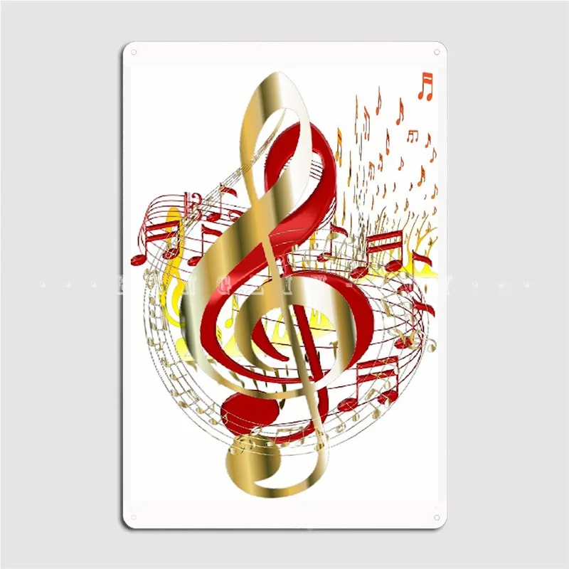 

Relax Music Poster Metal Plaque Club Party Club Bar Create Wall Decor Tin Sign Poster