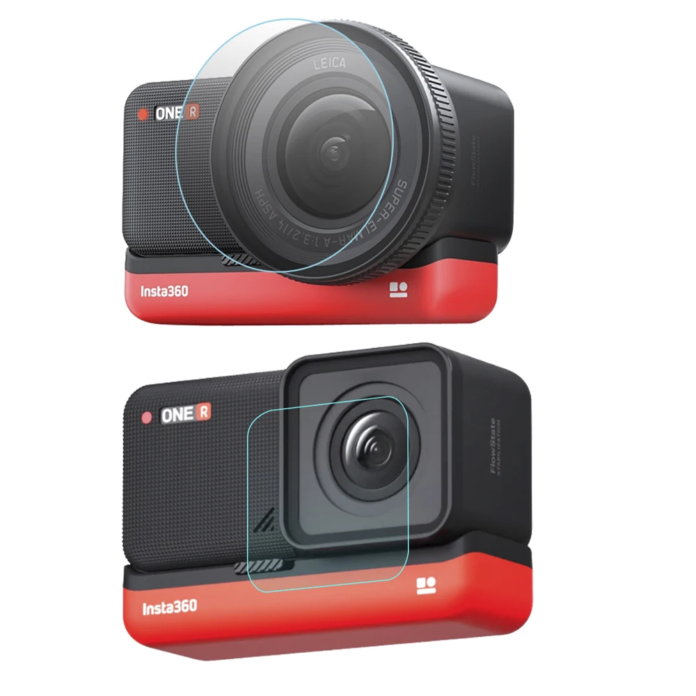 Защитная пленка для объектива из закаленного стекла Insta360 ONE R Leica широкоугольный