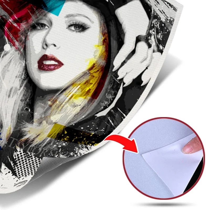 

Picture Canvas Printed Painting Color Character Art Wall Art Poster for Living Room Decor No Frame