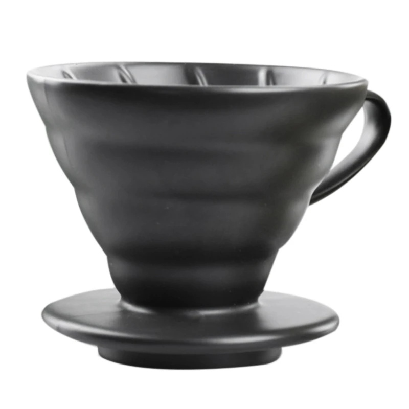 

Ceramic Coffee Cup Espresso Origami Filter Cups & 600Ml Glass Coffee Pots Decanter Carafe High Borosilicate Glass