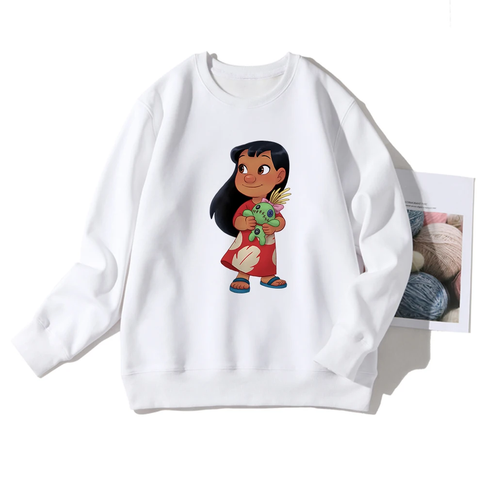 

Disney Lilo Sweat Femme Sweatshirt Chile Autumn Streetwear Long Sleeve Casual Loose Coat Online Shop Clothing Slim Jumpers Y2K