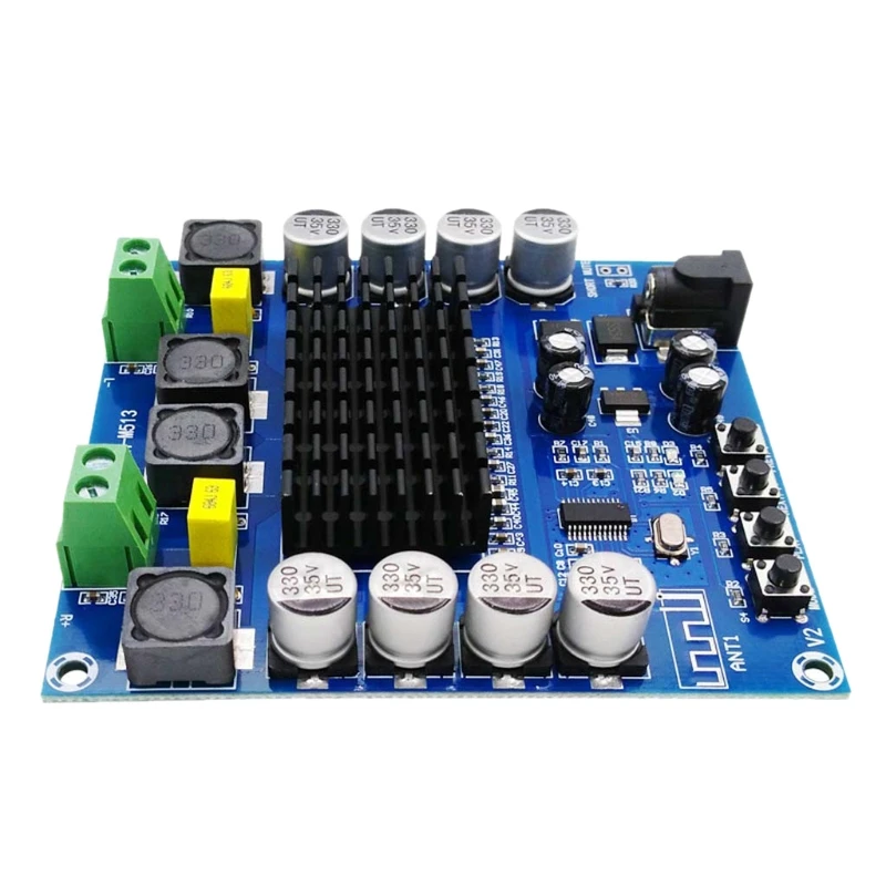 Высокомощный Модуль платы цифрового усилителя мощности Bluetooth 5 0 TDA7498 2x100