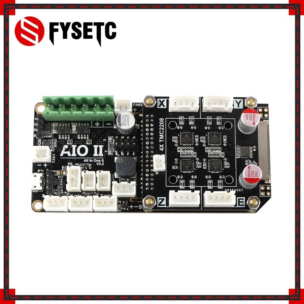 Плата драйвера 4X ST820 V1.2 / TMC2208 V1.0 модуль адаптера для материнской платы AIO II V3.2 все в