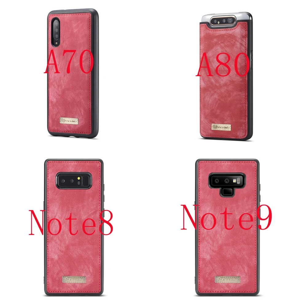 Чехол мне кожаный флип чехол для samsung Note 8, 9, 10, S8 S9 S10 плюс A20 A30 A40 A50 A70 мульти-функциональный чехол для телефона Магнитный