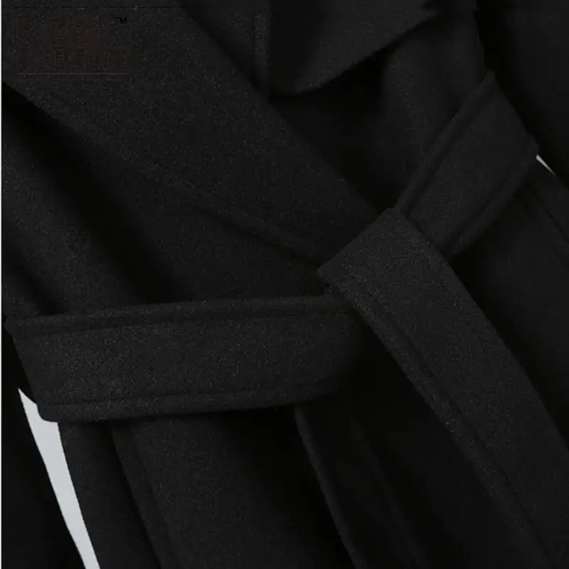 пальто женское Осенне зимние женская куртка шерстяное Полушерстяное длинное