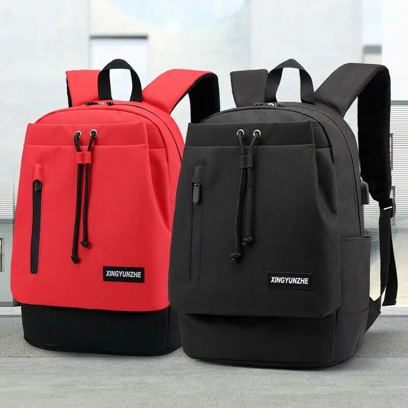 Водонепроницаемый рюкзак для женщин мужские школьные сумки модные USB зарядка