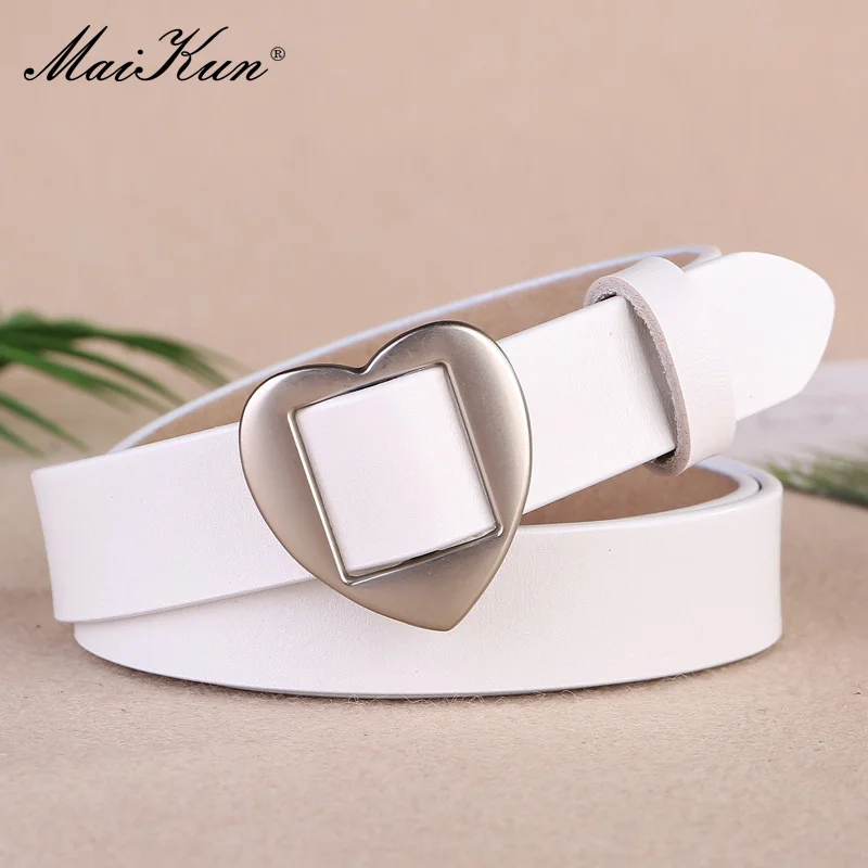

Maikun Belt Fashion Cute Girl Belt Simple All-Match Leather Waistband