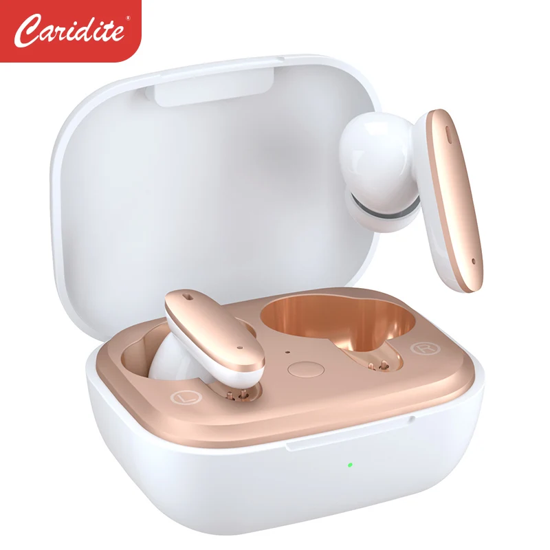 Caridite наушники-вкладыши TWS Bluetooth 5 0 наушники Беспроводной Шум шумоподавления