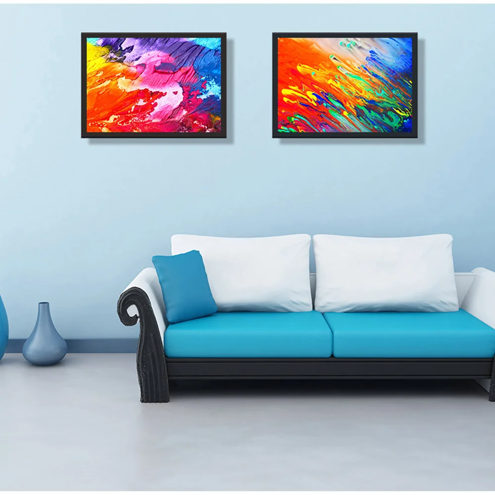 

Nordic Art Print Modern Abstract Oil Painting Poster Peinture on Canvas Wall Pictures for Living Room Kitchen Home Decoration