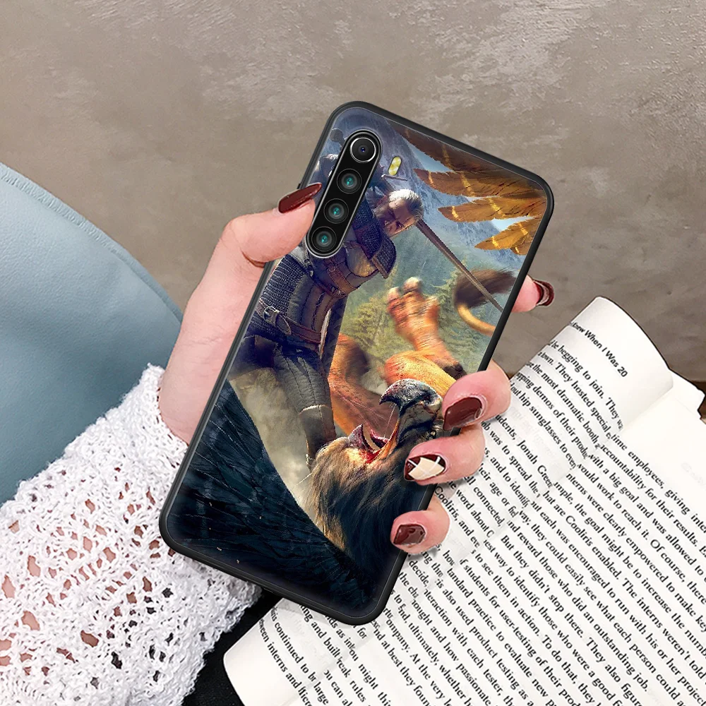 

The Witchers game Phone Case For Xiaomi Redmi Note 7 8 8T 9 9S 4X 7 7A 9A K30 Pro Ultra black Waterproof Pretty Coque Soft Funda