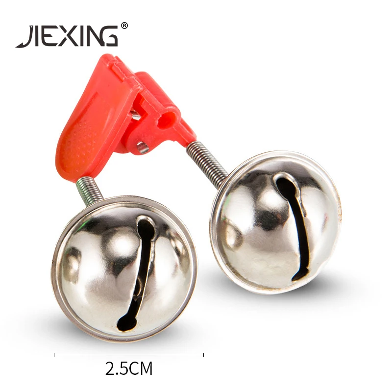 5 Pcs/lot Bite Alarms fishing rod bells Fishing Accessory Rod Clamp Tip Clip Bells Ring Pasca Fishing Tool Accessory