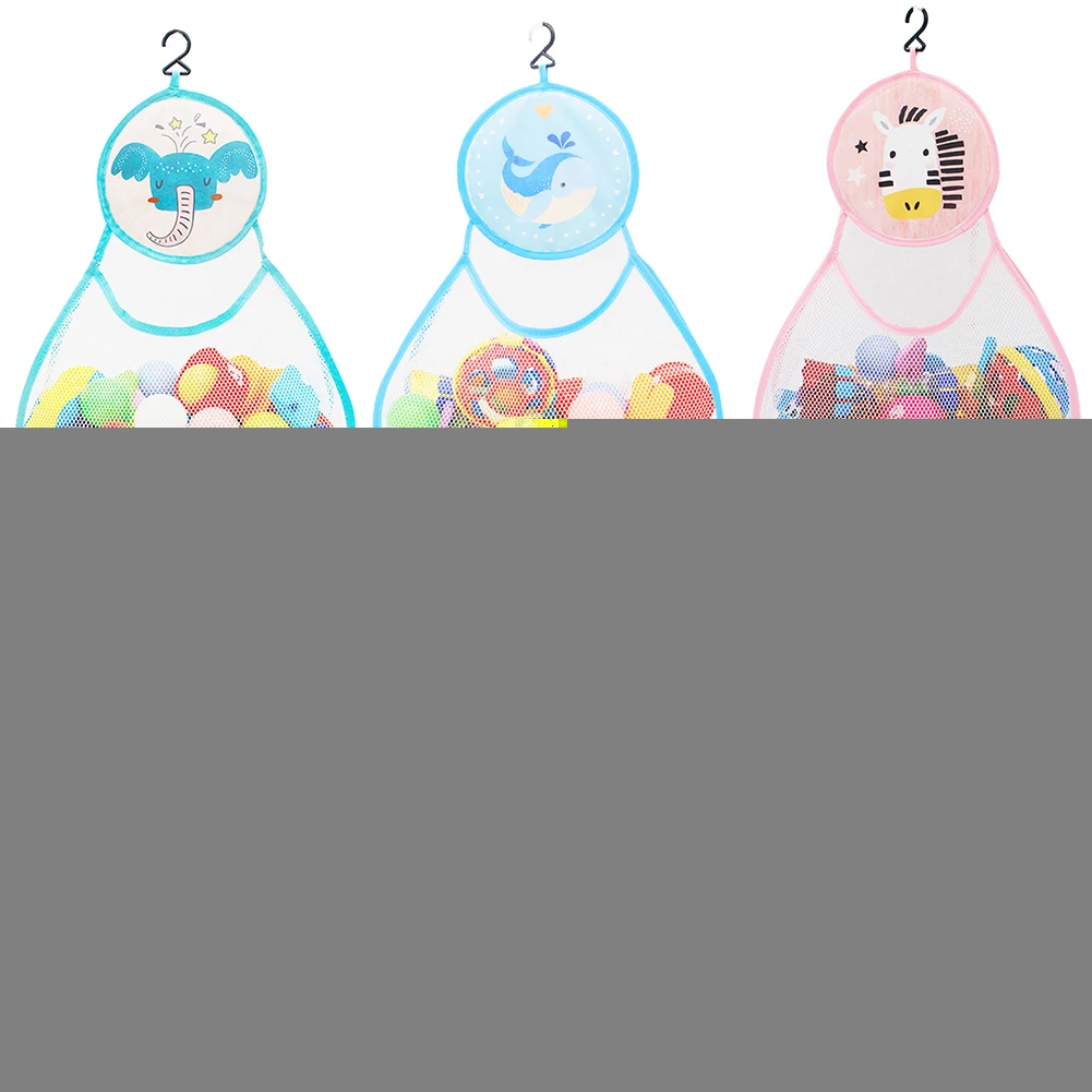 

Baby Cartoon Animal Bath Water Toys Organizer Net Ocean Balls Storage Bag Large Capacity Hanging Mesh Bags for Kids Water Toys