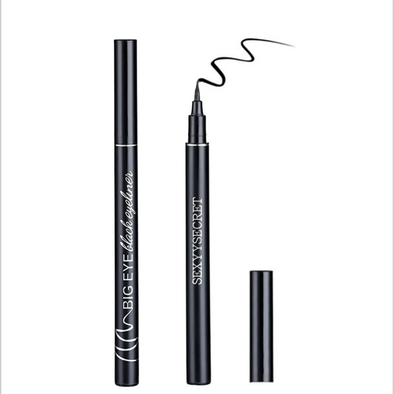 

Waterproof Make Up Professional Black Women Comestic Eye Liner Pencil Make Crete Eyes Marker Pen Liquid Eyeliner