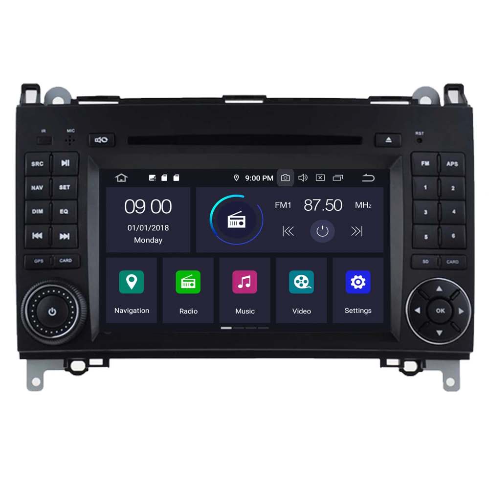 Для Mercedes W169 A150 A155 A160 A170 A180 A190 A200 W245 B55 B140 B160 B170 B180 B200 W906 W209 W311 W315 W318 Viano Vito W639|multimedia