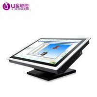 industrial computer with 15 inch capacitive touch screen window 10 system cpu i3 processor desktopwall mount computer