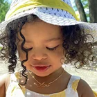 Детское ожерелье из нержавеющей стали с именем на заказ, 2021