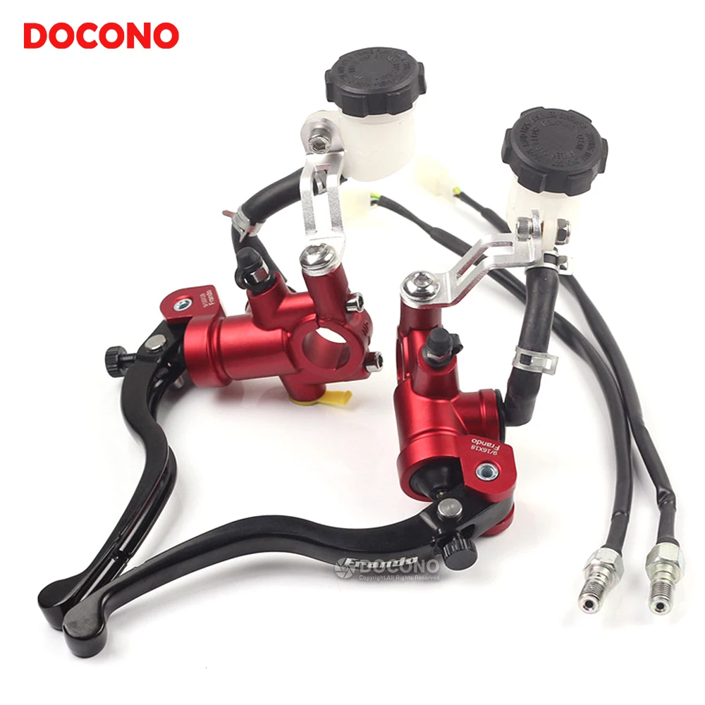 Motorcycle 7/8&quot 22mm Direct Push Brake Clutch Pump FOR HONDA PCX VFR 800X CROSSRUNNER DIO SUZUKI GSF 1250S 600S ETC. | Автомобили и