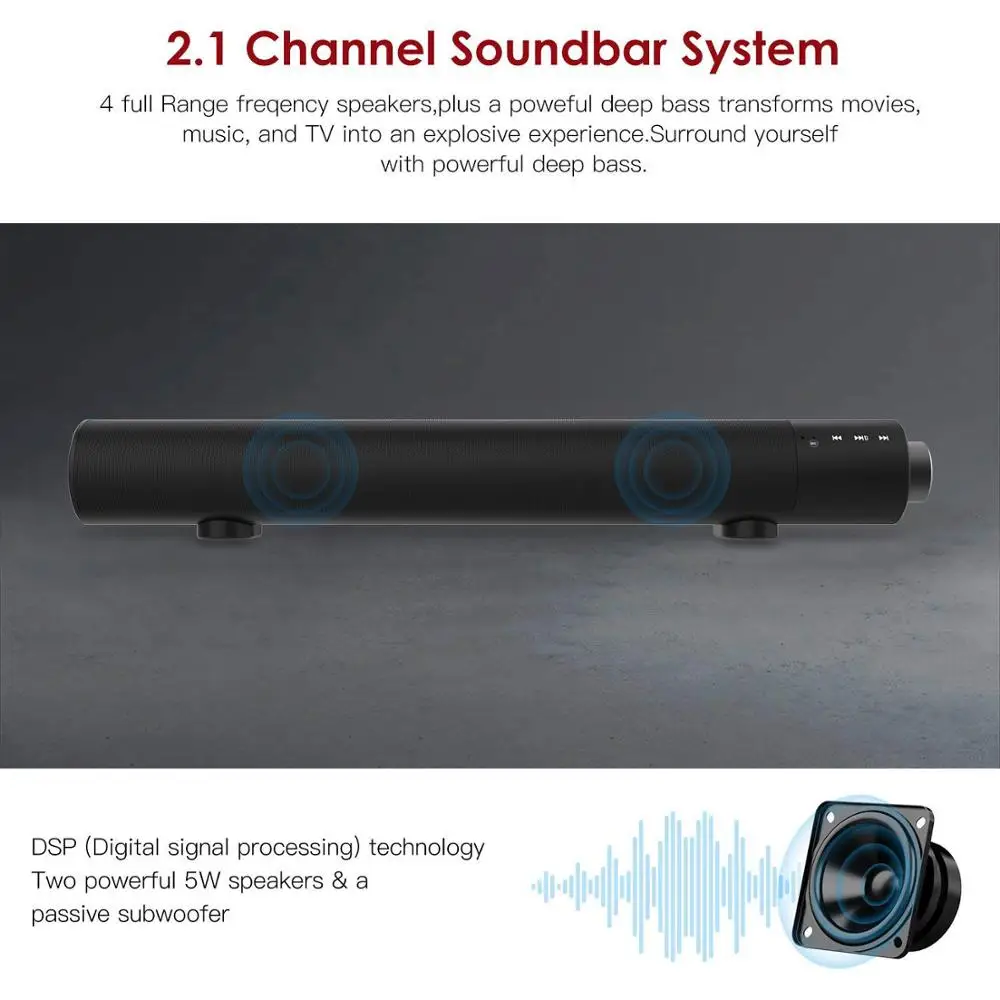 Портативная колонка Pafish Hi Fi Bluetooth беспроводной мини усилитель звуковая