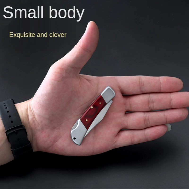 Портативный уличный нож из нержавеющей стали креативный складной Клинок для