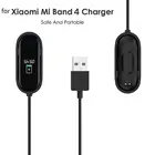 1 шт. для фитнес-трекера Mi Band 3 4 умный Браслет USB зарядный кабель адаптер для Xiaomi Mi Band 34 зарядное устройство Шнур Замена